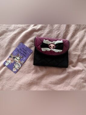 Her Universe Sanrio Kuromi Quilted Wallet